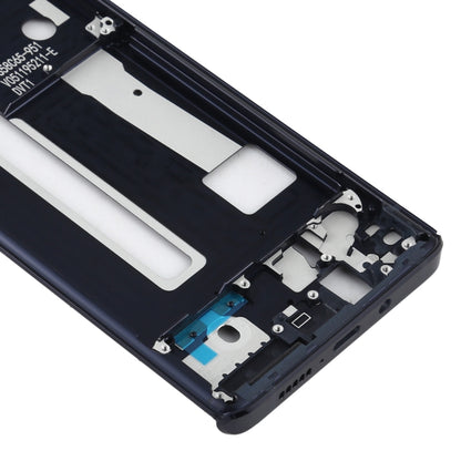 Middle Frame Bezel Plate for Motorola Edge XT2063-3, For Motorola Edge (Black)