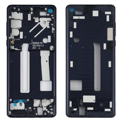 Middle Frame Bezel Plate for Motorola Edge XT2063-3, For Motorola Edge (Black)