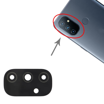 For OnePlus Nord N100 10pcs Back Camera Lens, For OnePlus Nord N100