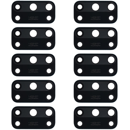 For OPPO K7x PEAM00 10pcs Back Camera Lens, For OPPO K7x