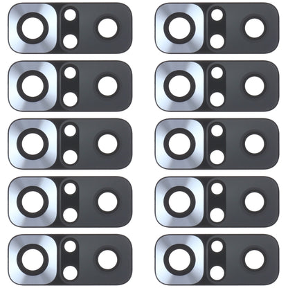 10 PCS Back Camera Lens for Xiaomi Redmi Note 10 4G M2101K7AI M2101K7AG, For Xiaomi Redmi Note 10 4G, For Xiaomi Redmi Note 10 4G(Black)