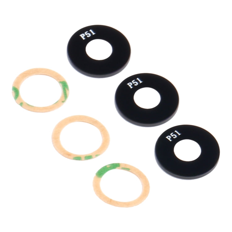 For OPPO Reno5 PEGM00 PEGT00 10pcs Back Camera Lens, For OPPO Reno5