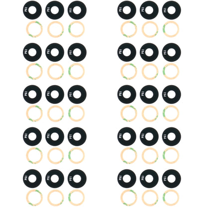 For OPPO Reno5 PEGM00 PEGT00 10pcs Back Camera Lens, For OPPO Reno5