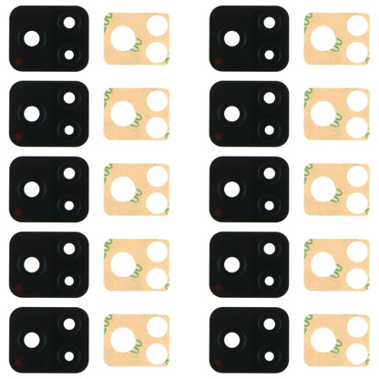 For Vivo Y52S V2057A 10pcs Back Camera Lens, For Vivo Y52S