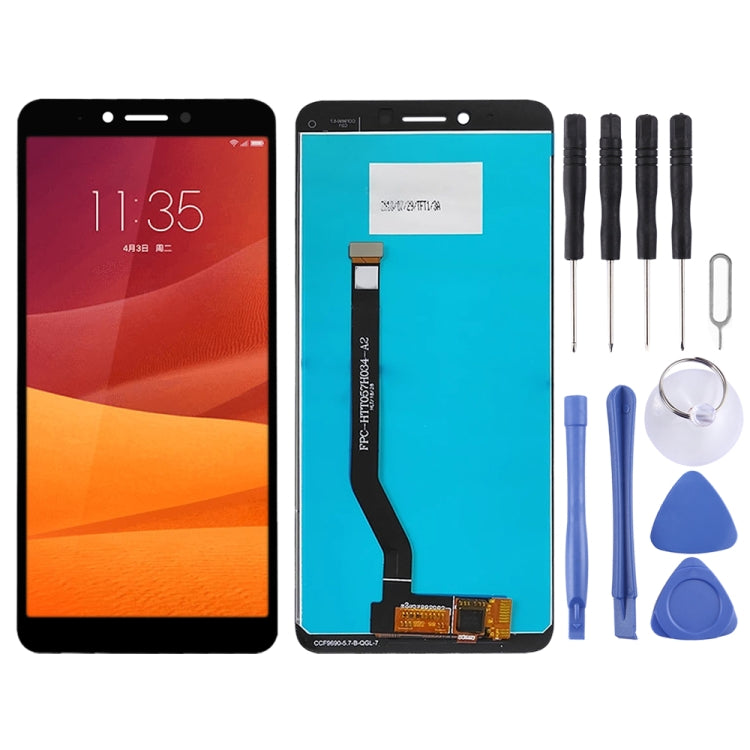 LCD Screen and Digitizer Full Assembly for Lenovo K5 K350T, For Lenovo K5 (Blue), For Lenovo K5