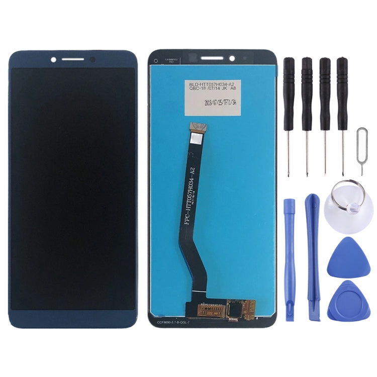 LCD Screen and Digitizer Full Assembly for Lenovo K5 K350T, For Lenovo K5 (Blue), For Lenovo K5