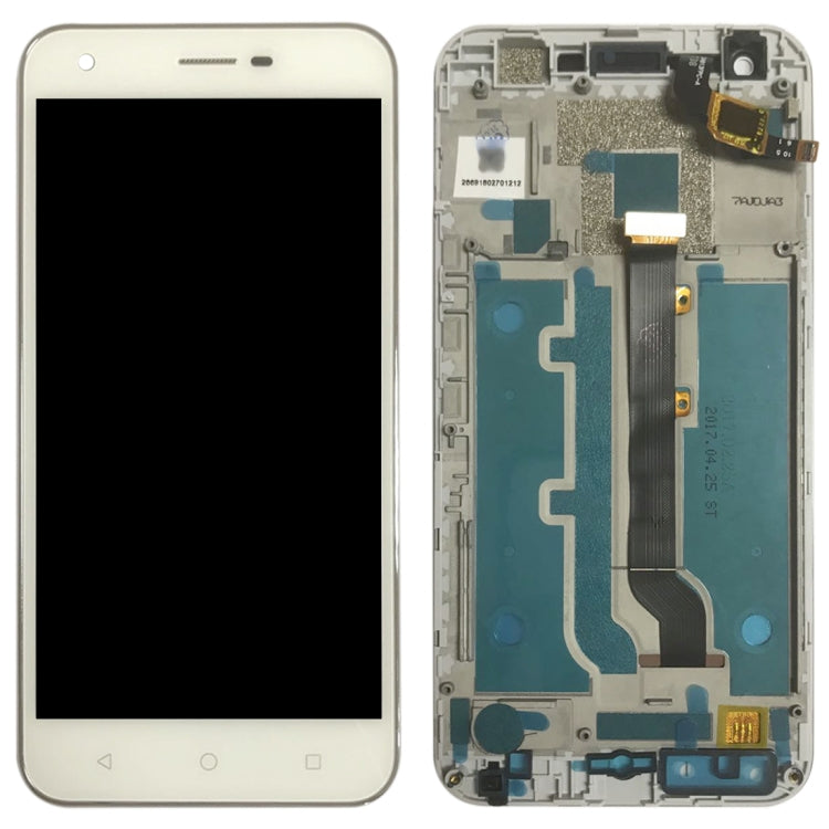 LCD Screen and Digitizer Full Assembly with Frame for Vodafone Smart Ultra 6 VF-995N VF995N, For Vodafone Smart Ultra 6