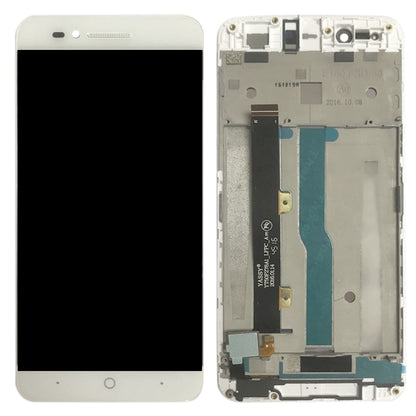 LCD Screen and Digitizer Full Assembly with Frame for ZTE Blade A610 / A610C / A612, For ZTE Blade A610