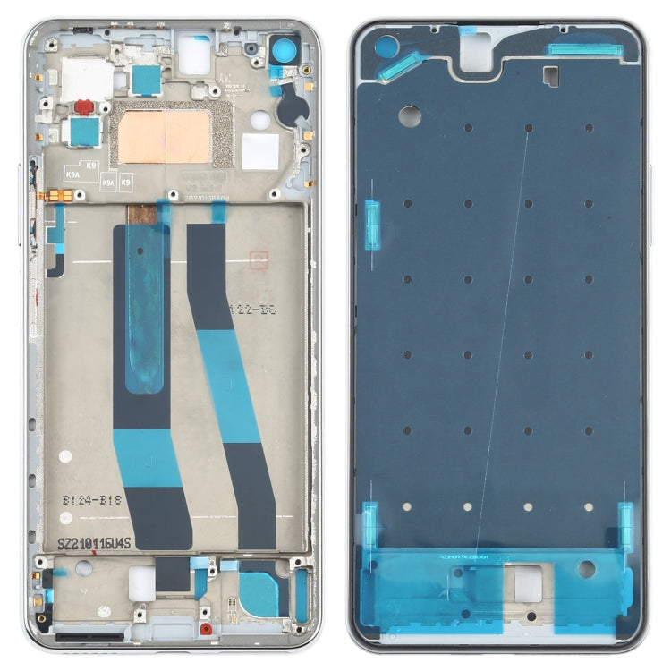 Original Front Housing LCD Frame Bezel Plate for Xiaomi Mi 11 Lite 4G M2101K9AG, For Xiaomi Mi 11 Lite 4G (Original)