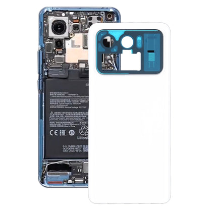 Original Ceramics Battery Back Cover for Xiaomi Mi 11 Ultra M2102K1G, For Xiaomi Mi 11 Ultra (Original)