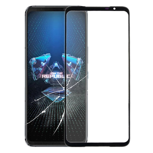 Front Screen Outer Glass Lens for Asus ROG Phone 5 ZS673KS I005DA, For Asus ROG Phone 5