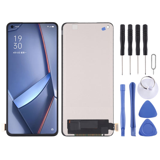 TFT Material LCD Screen and Digitizer Full Assembly (Not Supporting Fingerprint Identification) for OPPO Ace2, For OPPO Ace2 (TFT)