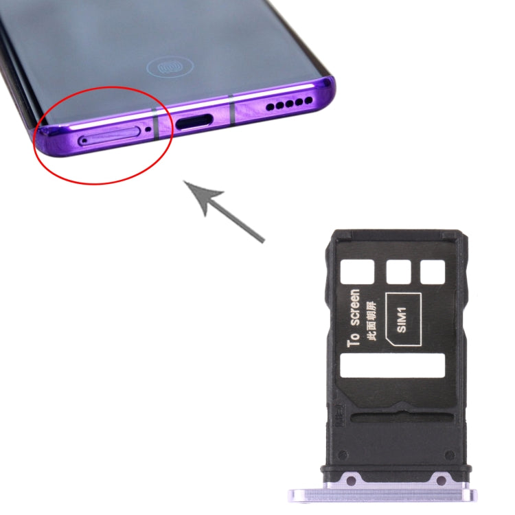 SIM Card Tray + SIM Card Tray for Honor 30 Pro, For Honor 30 Pro