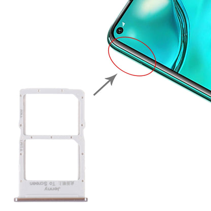 SIM Card Tray + NM Card Tray for Huawei Nova 7i, For Huawei Nova 7i