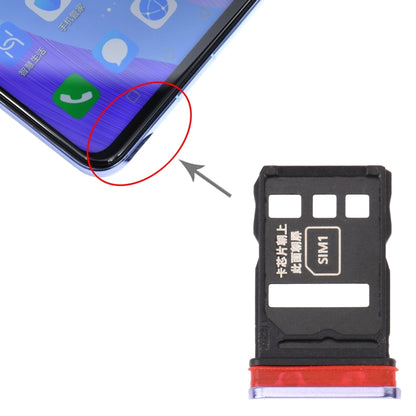 SIM Card Tray + SIM Card Tray for Huawei Nova 6, For Huawei Nova 6