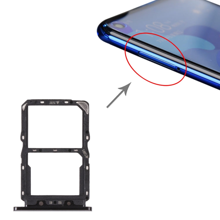 SIM Card Tray + NM Card Tray for Huawei Nova 5 Pro