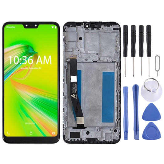 LCD Screen and Digitizer Full Assembly with Frame for Asus Zenfone Max Plus (M2) ZB634KL A001D, For Asus Zenfone Max Plus (M2)