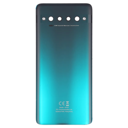 Original Battery Back Cover for TCL 10 Pro T799B T799H, For TCL 10 Pro (Green)