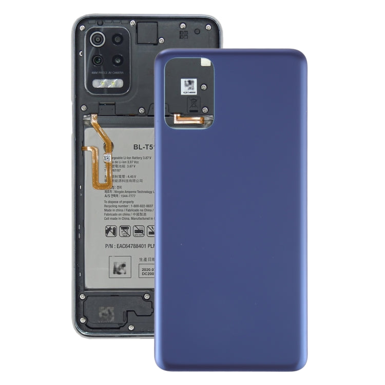 Back Battery Cover for LG K52 / K62 LMK520 LM-K520 LMK520E LM-K520E LMK520Y LM-K520Y LMK520H LM-K520H LMK525H LMK525 LM-K525H LM-K525, For LG K52 / K62