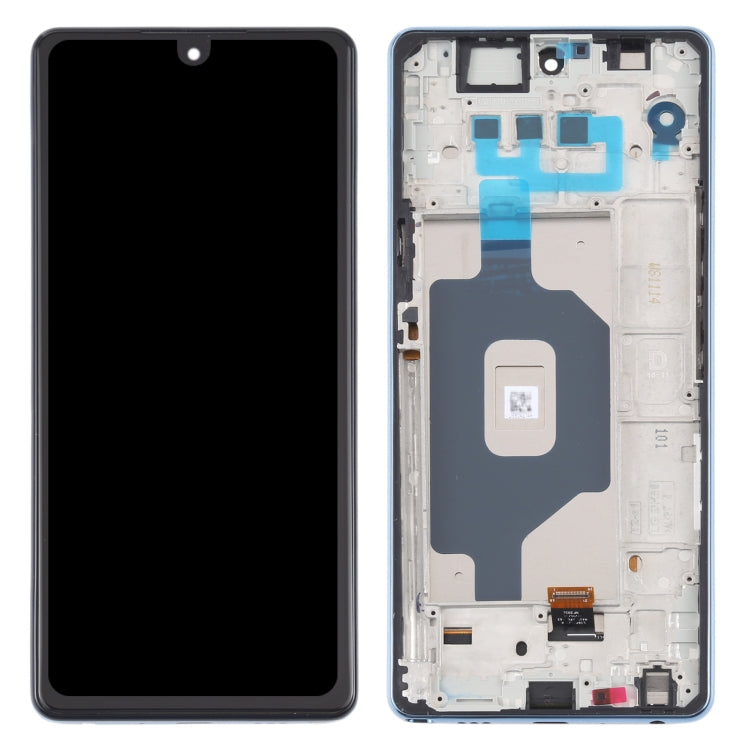 LCD Screen and Digitizer Full Assembly with Frame for LG Stylo 6 / K71 LMQ730TM LM-Q730TM LMQ730HA LM-Q730HA, For LG Stylo 6 / K71