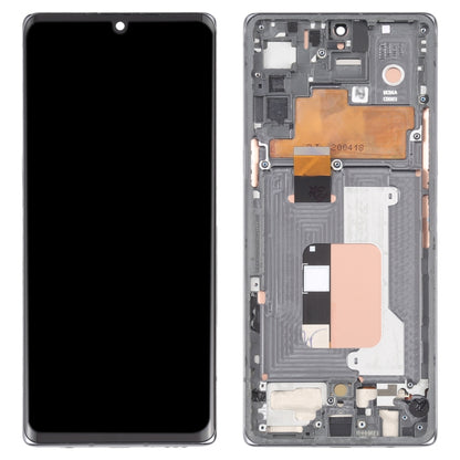 For LG Velvet 5G KR Version Original LCD Screen Digitizer Full Assembly with Frame, For LG Velvet 5G(KR Version)