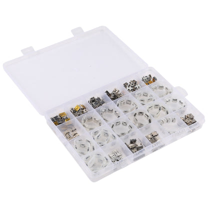 240 PCS/Set Micro USB / Type C Charging Port Connector, 240 PCS/Set