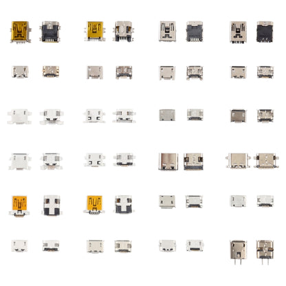 240 PCS/Set Micro USB / Type C Charging Port Connector, 240 PCS/Set