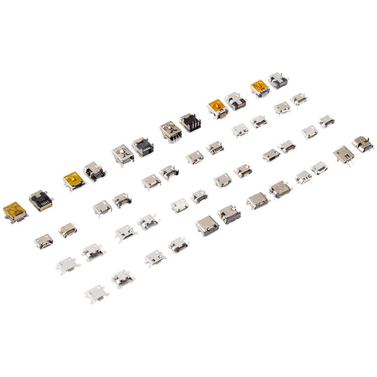 240 PCS/Set Micro USB / Type C Charging Port Connector, 240 PCS/Set