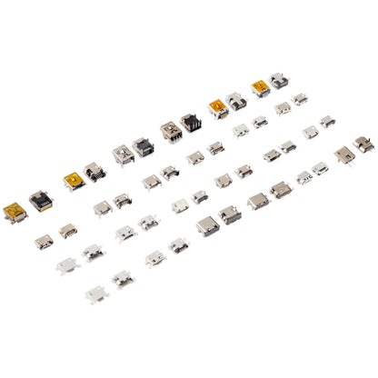 240 PCS/Set Micro USB / Type C Charging Port Connector, 240 PCS/Set