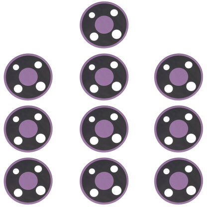 10 PCS Back Camera Lens for Nokia 3.4 TA-1288 TA-1285 TA-1283, For Nokia 3.4  (Blue), For Nokia 3.4  (Purple)
