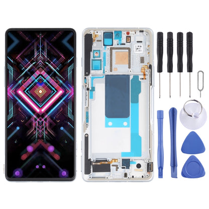 OLED Material LCD Screen and Digitizer Full Assembly With Frame for Xiaomi Redmi K40 Gaming M2012K10C M2104K10AC, For Xiaomi Redmi K40 Gaming