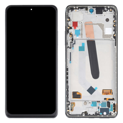 OLED Material LCD Screen and Digitizer Full Assembly With Frame for Xiaomi Redmi K40 / Redmi K40 Pro / Redmi K40 Pro+ / Mi 11i / Poco F3 / M2012K11AC M2012K11C M2012K11AG M2012K11G, For Xiaomi Redmi K40