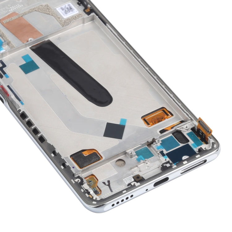 OLED Material LCD Screen and Digitizer Full Assembly With Frame for Xiaomi Redmi K40 / Redmi K40 Pro / Redmi K40 Pro+ / Mi 11i / Poco F3 / M2012K11AC M2012K11C M2012K11AG M2012K11G, For Xiaomi Redmi K40