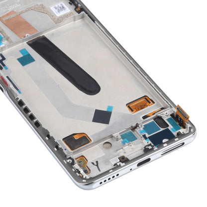 OLED Material LCD Screen and Digitizer Full Assembly With Frame for Xiaomi Redmi K40 / Redmi K40 Pro / Redmi K40 Pro+ / Mi 11i / Poco F3 / M2012K11AC M2012K11C M2012K11AG M2012K11G, For Xiaomi Redmi K40