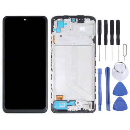 OLED Material LCD Screen and Digitizer Full Assembly With Frame for Xiaomi Redmi Note 10 4G / Redmi Note 10s 4G / Redmi Note 11 SE India / Poco M5s  M2101K7AI M2101K7AG M2101K7BG M2101K7BI M2101K7BNY�����������������������������������������������������...