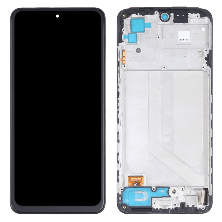 OLED Material LCD Screen and Digitizer Full Assembly With Frame for Xiaomi Redmi Note 10 4G / Redmi Note 10s 4G / Redmi Note 11 SE India / Poco M5s  M2101K7AI M2101K7AG M2101K7BG M2101K7BI M2101K7BNY�����������������������������������������������������...
