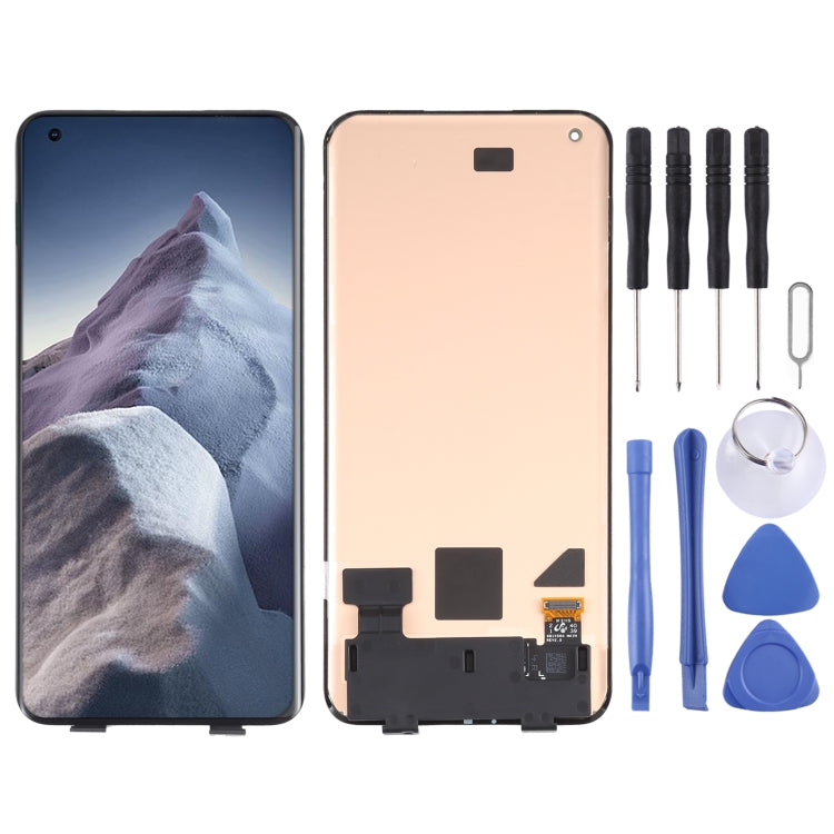 Original AMOLED Material LCD Screen and Digitizer Full Assembly for Xiaomi Mi 11 Ultra / Mi 11 Pro M2102K1G M2102K1C M2102K1AC, For Xiaomi Mi 11 Ultra(Original)