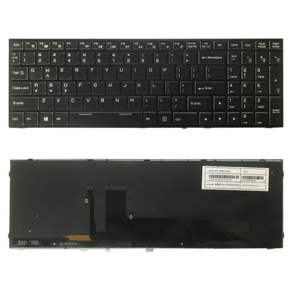 US Version Keyboard With Back Light for Hasee G10 Z8 Z7M Z7-CT5NA7NA7GS KPZGZ GX9 911PLUS CN95S01, For Hasee G10 Z8
