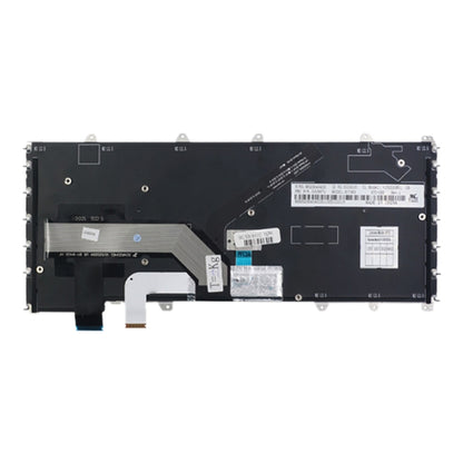 US Version Keyboard With Back Light for Lenovo Thinkpad Yoga 260 / Yoga 370 / X380, For Lenovo Thinkpad Yoga 260(Silver)