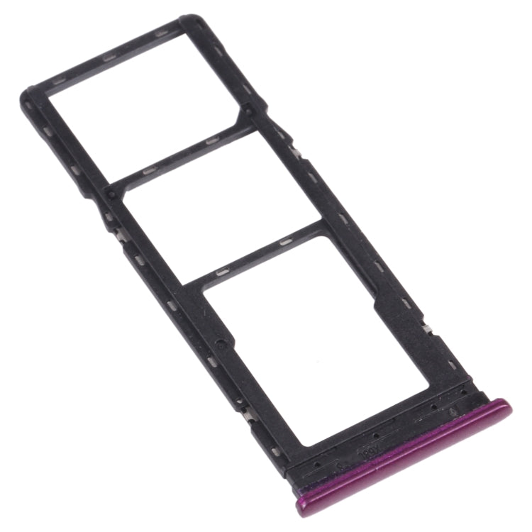 For infinix Hot 9 Play X680 C680B X680C SIM Card Tray + SIM Card Tray + Micro SD Card Tray, For infinix Hot 9 Play