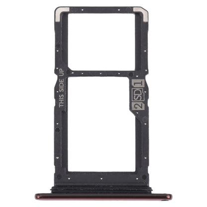 SIM Card Tray + SIM Card Tray / Micro SD Card Tray for Motorola One Hyper XT2027 XT2027-1, For Motorola One Hyper