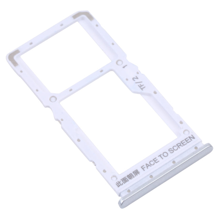 SIM Card Tray + SIM Card Tray / Micro SD Card Tray for Xiaomi Redmi Note 10 5G / Poco M3 Pro 5G / Redmi Note 10T 5G M2103K19G M2103K19C M2103K19PG M2103K19PI, For Xiaomi Redmi Note 10 5G