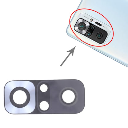 10 PCS Back Camera Lens for Xiaomi Redmi Note 10 Pro (India) / Redmi Note 10 Pro Max / Redmi Note 10 Pro M2101K6G M2101K6R M2101K6P M2101K6I, For Xiaomi Redmi Note 10 Pro Max