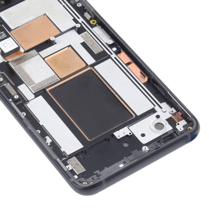 OLED Material LCD Screen and Digitizer Full Assembly With Frame for Asus ROG Phone 5 ZS673KS, For Asus ROG Phone 5 ZS673KS