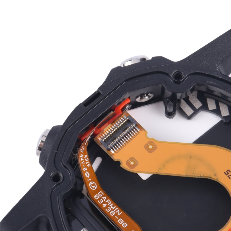 LCD Screen and Digitizer Full Assembly With Frame for Garmin Fenix 5S Plus Sapphire Version, For Garmin Fenix 5S Plus Sapphire Version