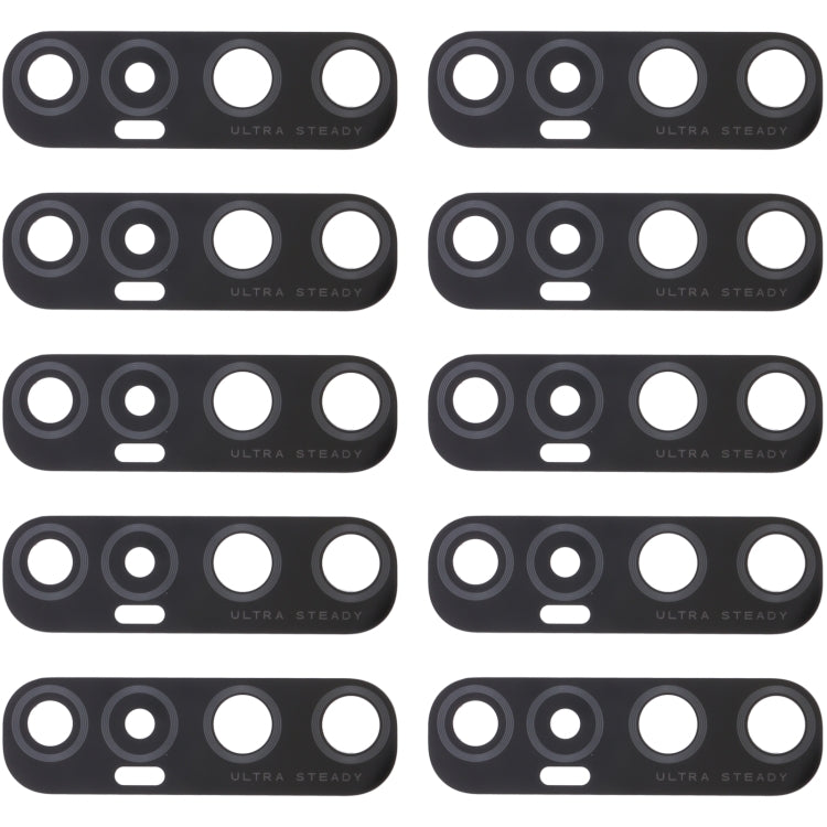 For OPPO Reno3 Pro 10pcs Back Camera Lens, For OPPO Reno3 Pro