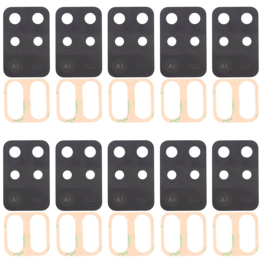 For OPPO Reno5 F CPH2217 10pcs Back Camera Lens, For OPPO Reno5 F