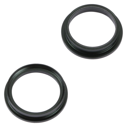 2 PCS Rear Camera Glass Lens Metal Outside Protector Hoop Ring for iPhone 13, For iPhone 13, For iPhone 13 (Outside)