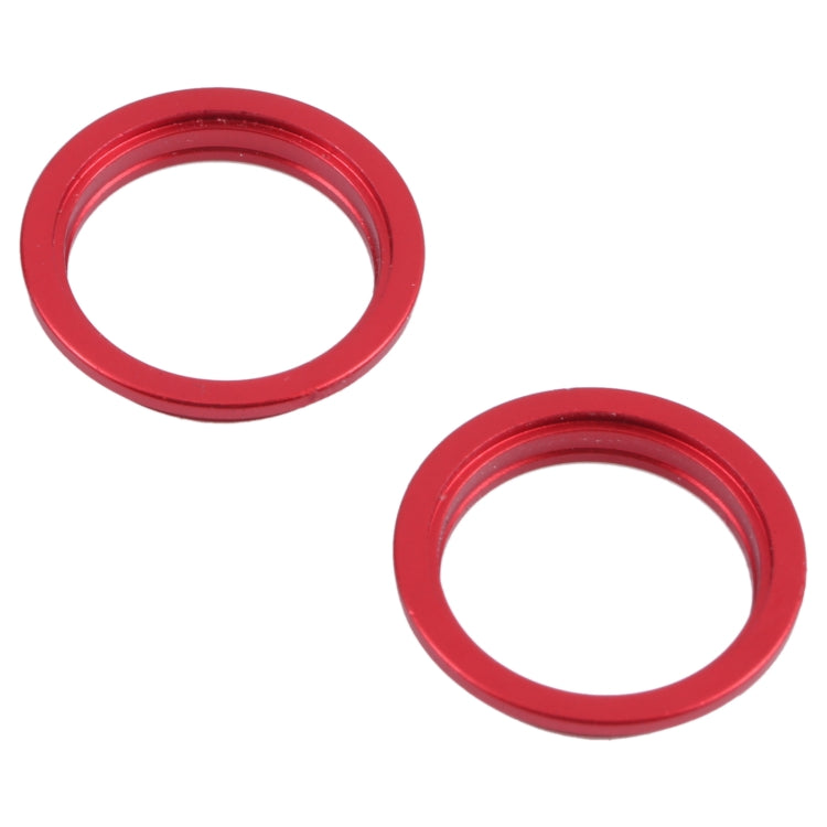 2 PCS Rear Camera Glass Lens Metal Outside Protector Hoop Ring for iPhone 13, For iPhone 13, For iPhone 13 (Outside)