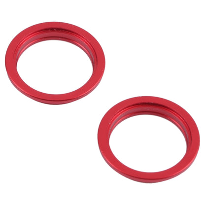 2 PCS Rear Camera Glass Lens Metal Outside Protector Hoop Ring for iPhone 13, For iPhone 13, For iPhone 13 (Outside)